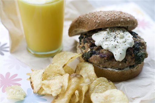 Food-Healthy-Turkey Burger